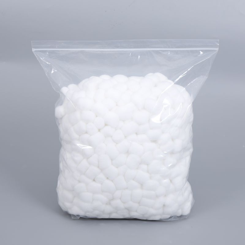 Boules de coton hypoallergéniques de grande taille 100 % pur absorbant