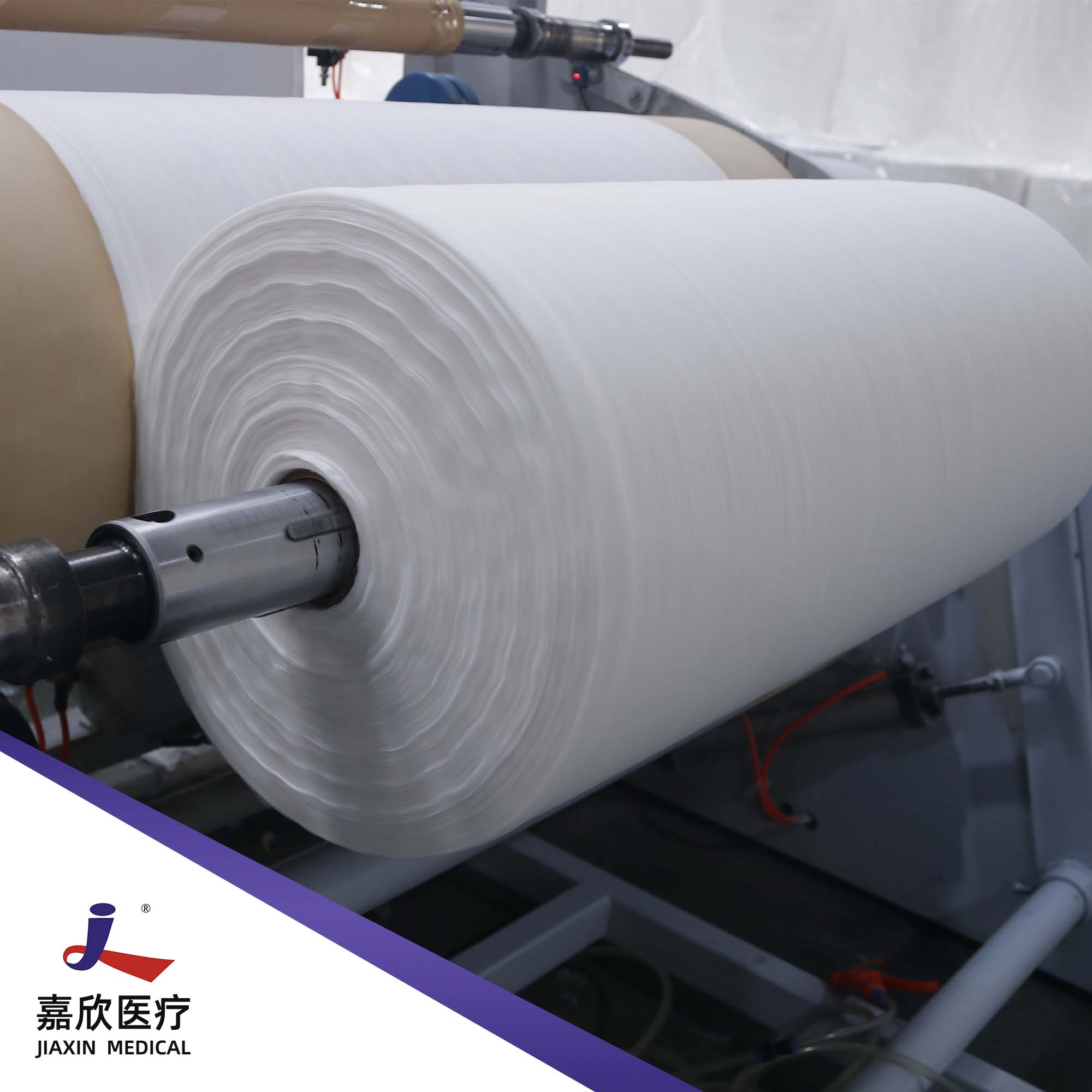 Fabricant coton viscose rayonne PET polyester bambou Spunlace rouleau de tissu non tissé pour tampons ronds en coton
